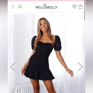 hello molly black dress